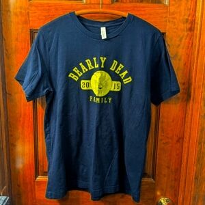 Bearly Dead Family Collectible Navy Concert T-Shirt. Size: Large